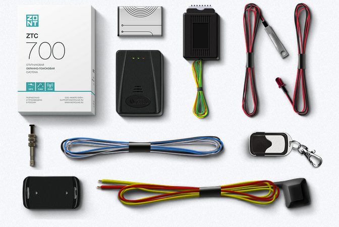 Сигнализация с автозапуском Zont ZTC-700