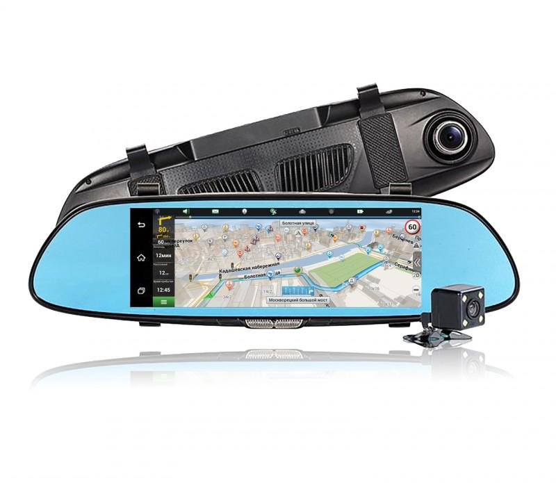 Видеорегистратор зеркало навигатор DIXON M9 3G